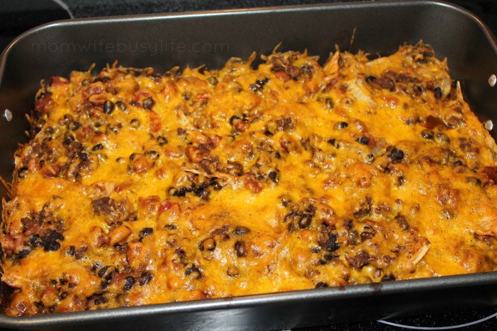 Easy Cheesy Mexican Casserole Recipe - Mom. Wife. Busy Life.