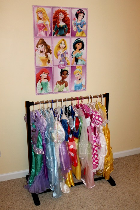 Easy and Affordable Princess Dress Hanging Rack