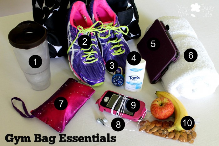 gym bag essentials