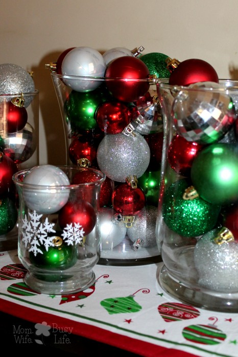 Quick and Easy Christmas Decorations - Mom. Wife. Busy Life.