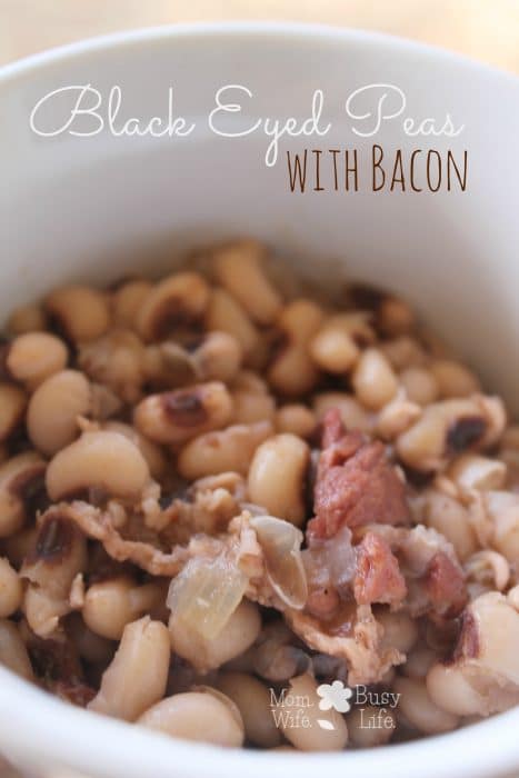 black eyed peas with bacon recipe