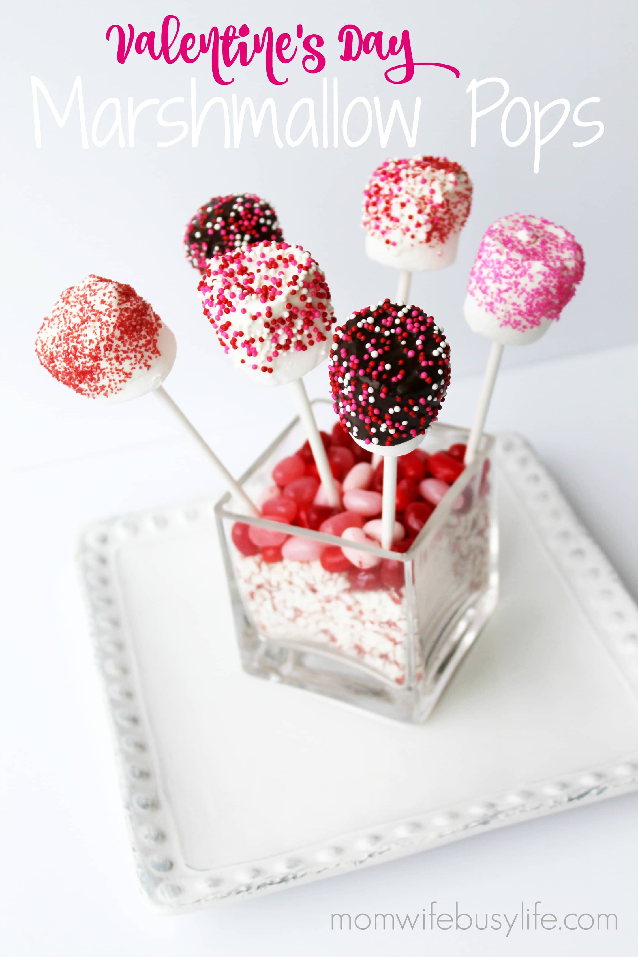 Valentine's Day Marshmallow Pop Bouquet
