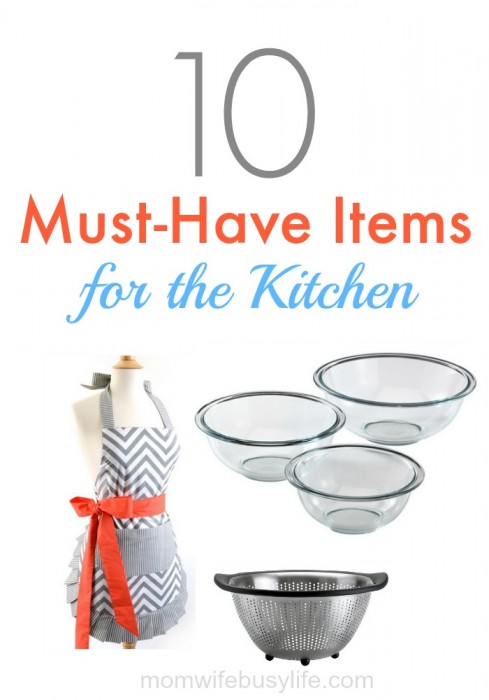 items for the kitchen