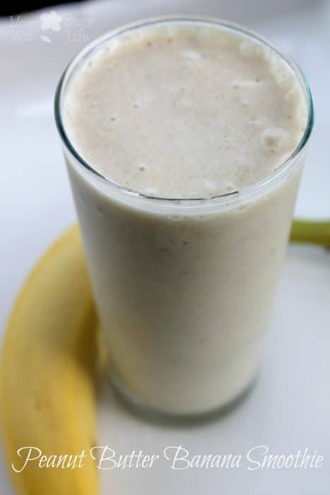Recipe for Peanut Butter Banana Smoothie