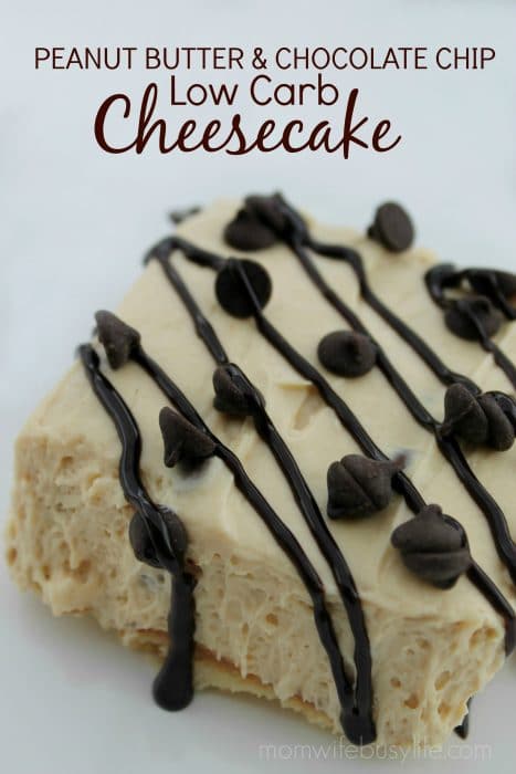 Peanut Butter Cheesecake Low Carb Recipe
