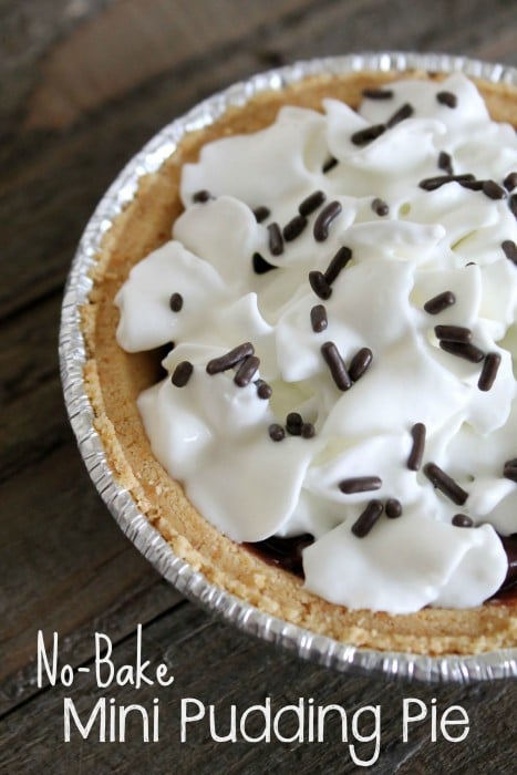 Mini Pudding Pie