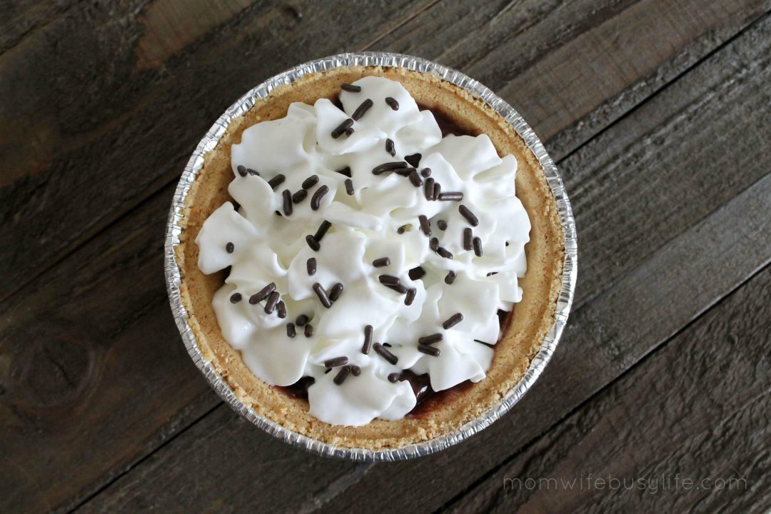 No Bake Mini Pudding Pie