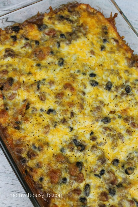 Easy Cheesy Mexican Casserole