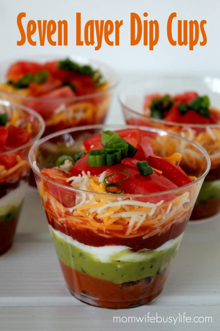 7 Layer Dip Cups