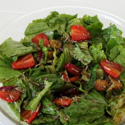 strawberry salad recipe