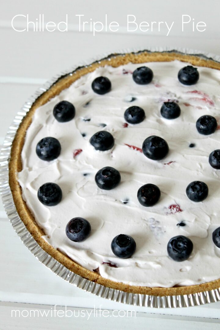 No Bake Berry Pie