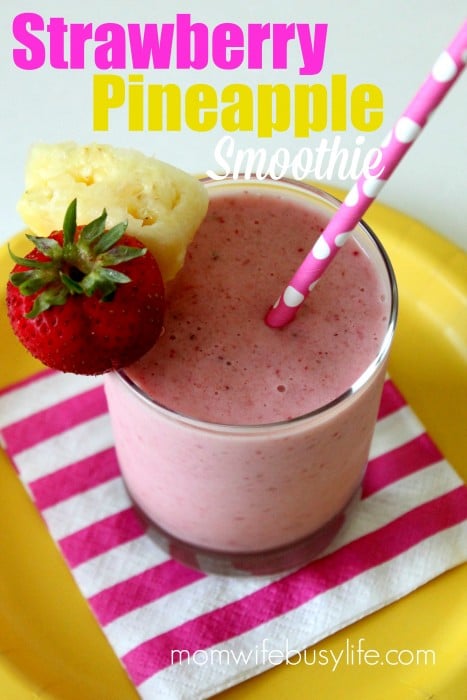 Strawberry Pineapple Smoothie Recipe