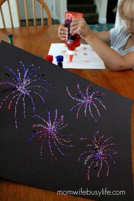 fireworks art