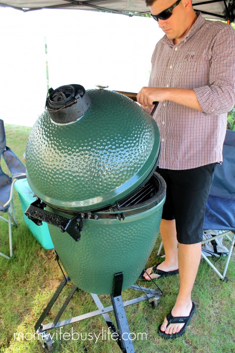 grilling out