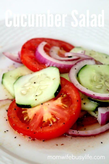 cucumber tomato salad