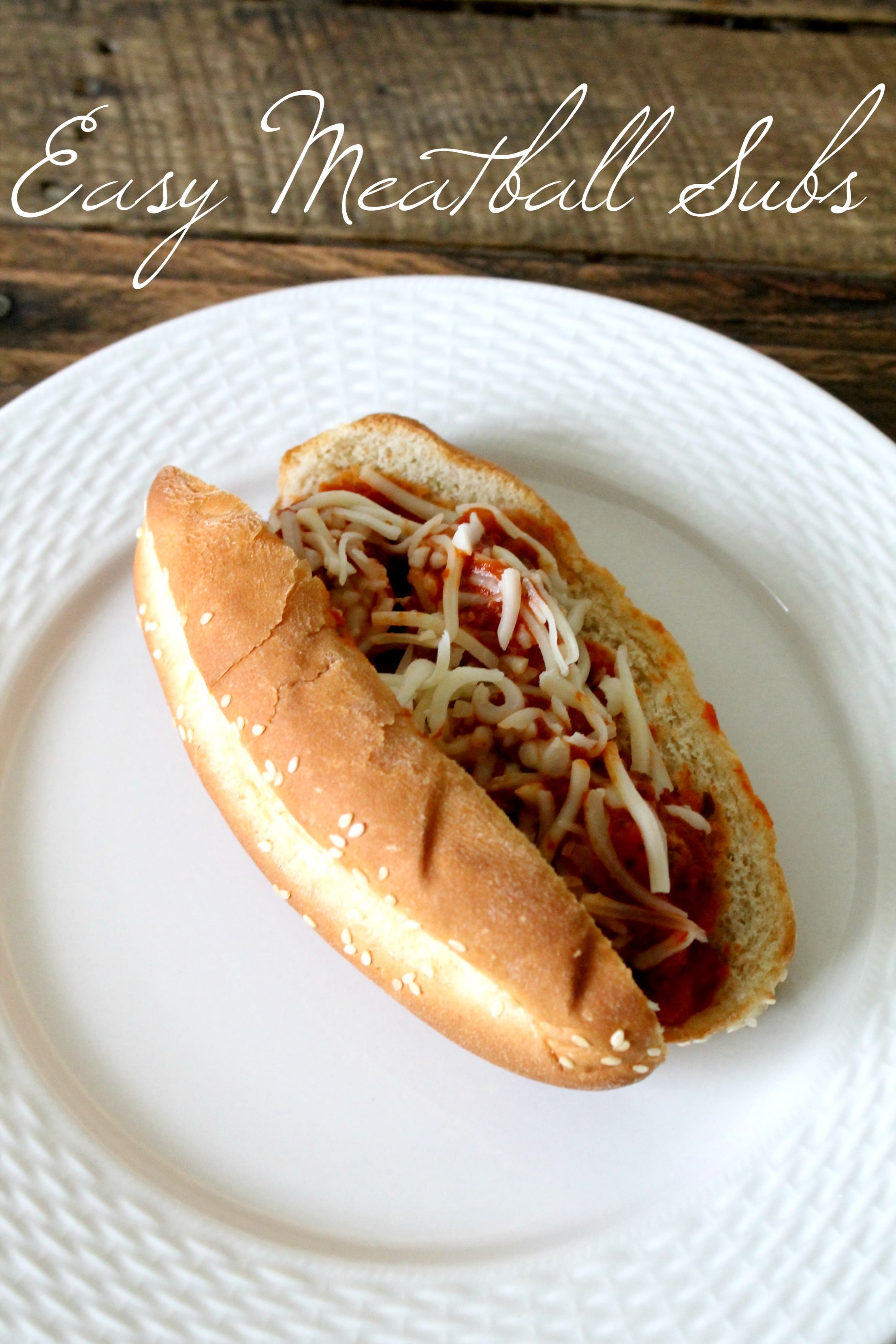 Quick and Easy Meatball Subs Mom. Wife. Busy Life.