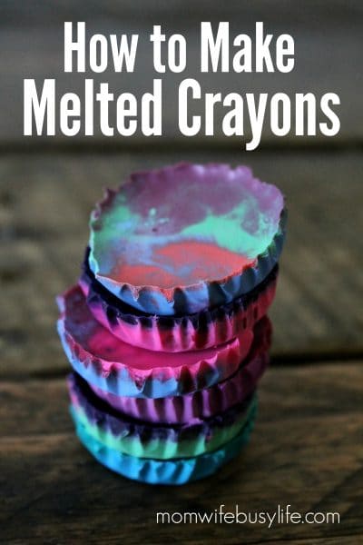 How to Make Melted Crayons - Mom. Wife. Busy Life.