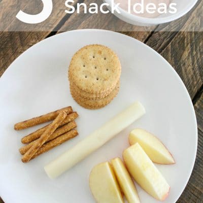 5 After School Snack Ideas
