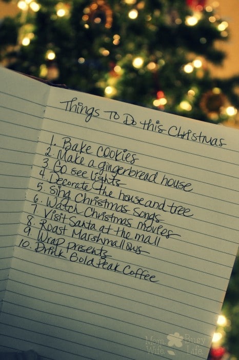 List Of Things To Do This Christmas Tips For Busy Moms Mom Wife 