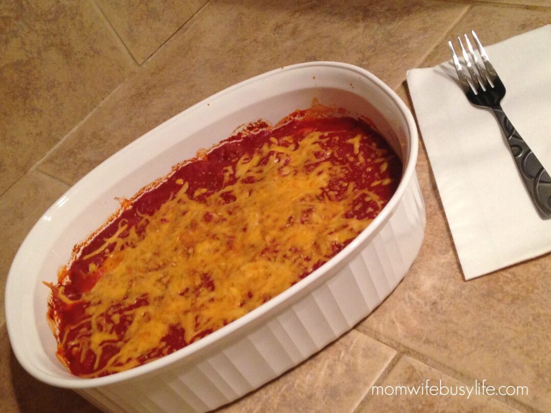 Cheesy Baked Zoodles