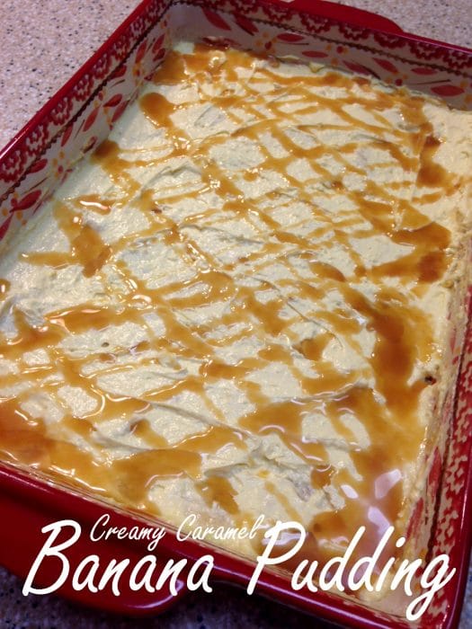 Banana Pudding with Caramel