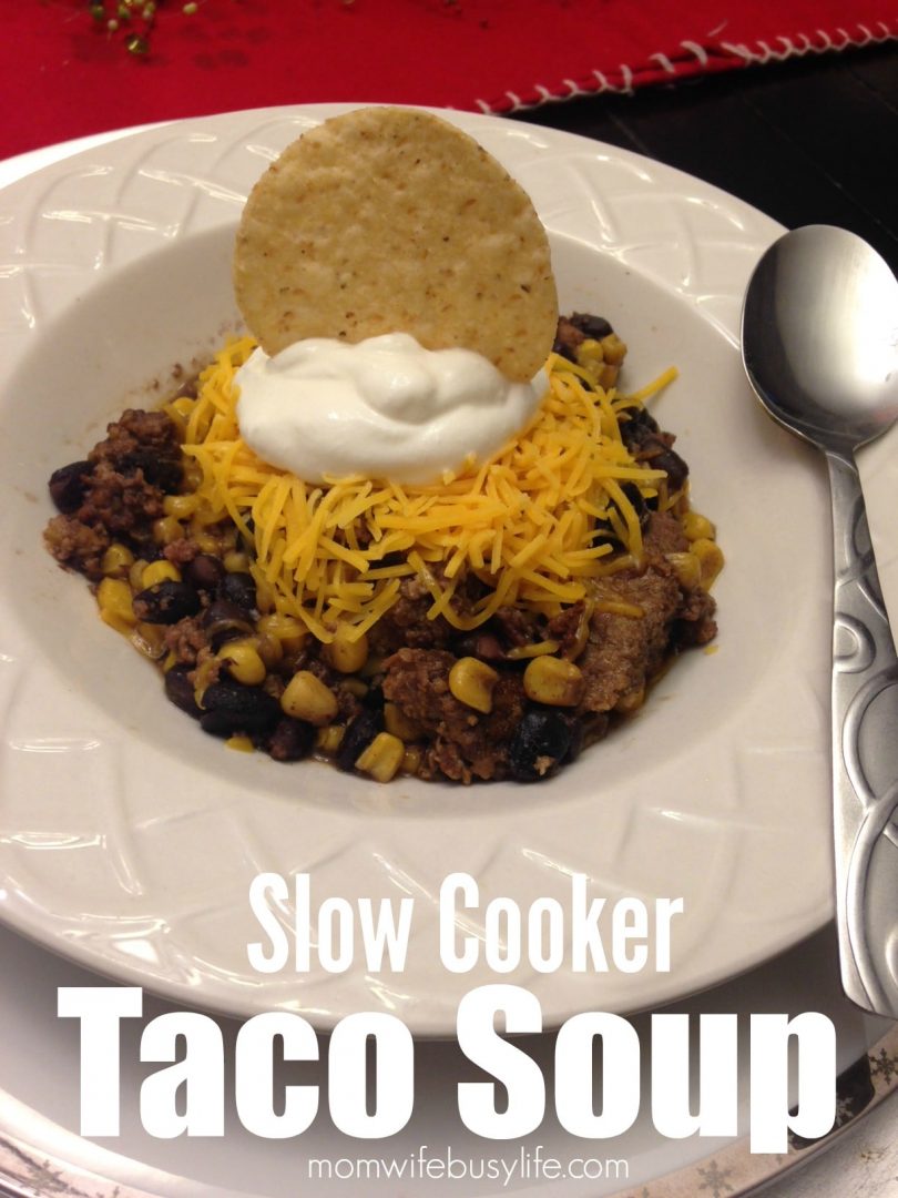 Slow Cooker Taco Soup
