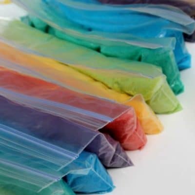 colorful sand