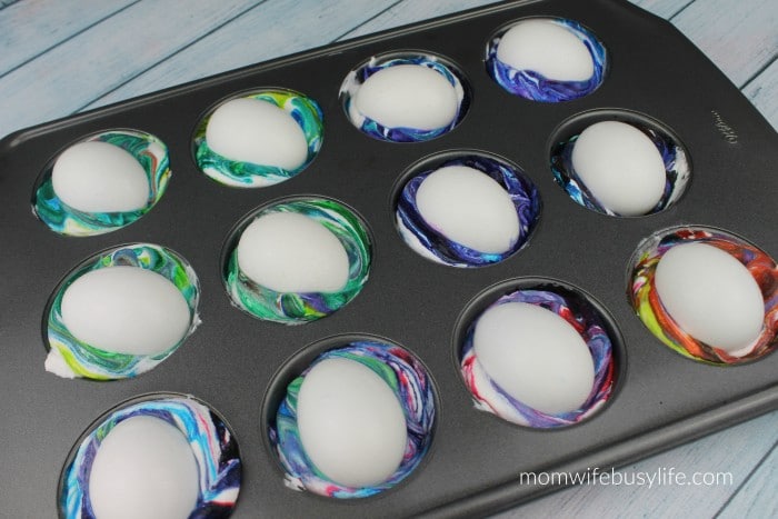 whipped cream easter eggs 8