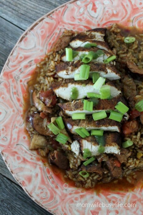 Spicy Grilled Chicken and Sausage Gumbo