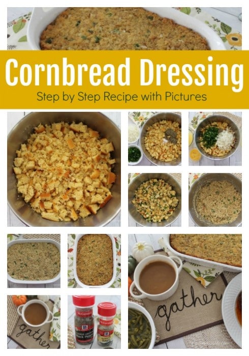 cornbread dressing step by step dressing