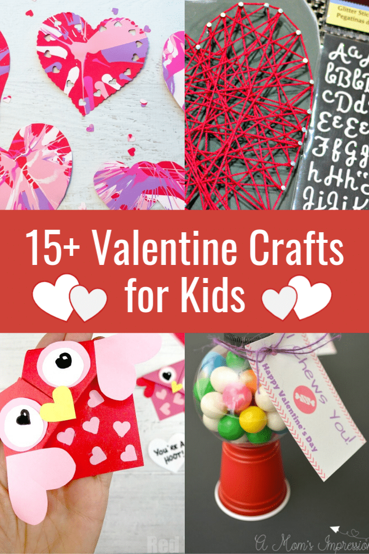 15+ Valentine Crafts for Kids - Mom. Wife. Busy Life.