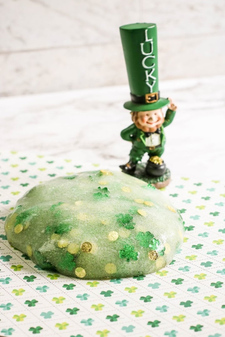 St. Patrick's Day Shamrock Slime