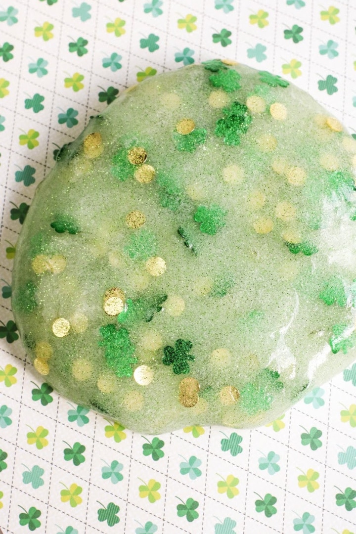 St. Patrick's Day Shamrock Slime