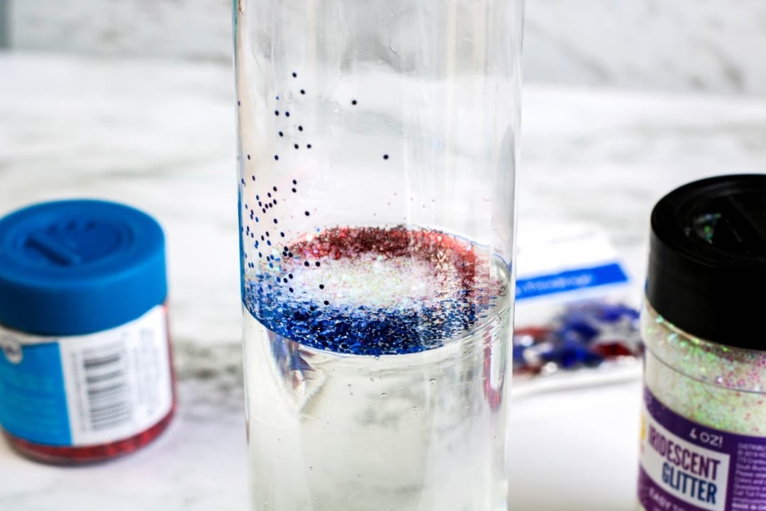 Patriotic Sensory Bottle