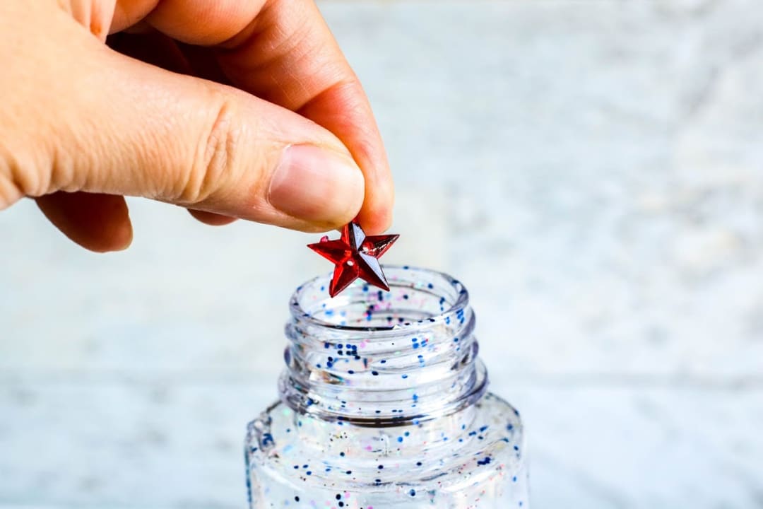 Patriotic Sensory Bottle