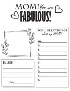 FREE Mother's Day Printables - Mom. Wife. Busy Life.