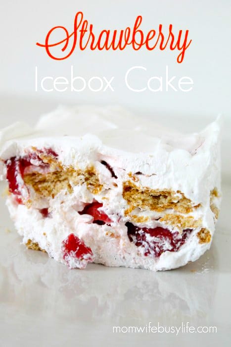 Strawberry Icebox Cake Recipe