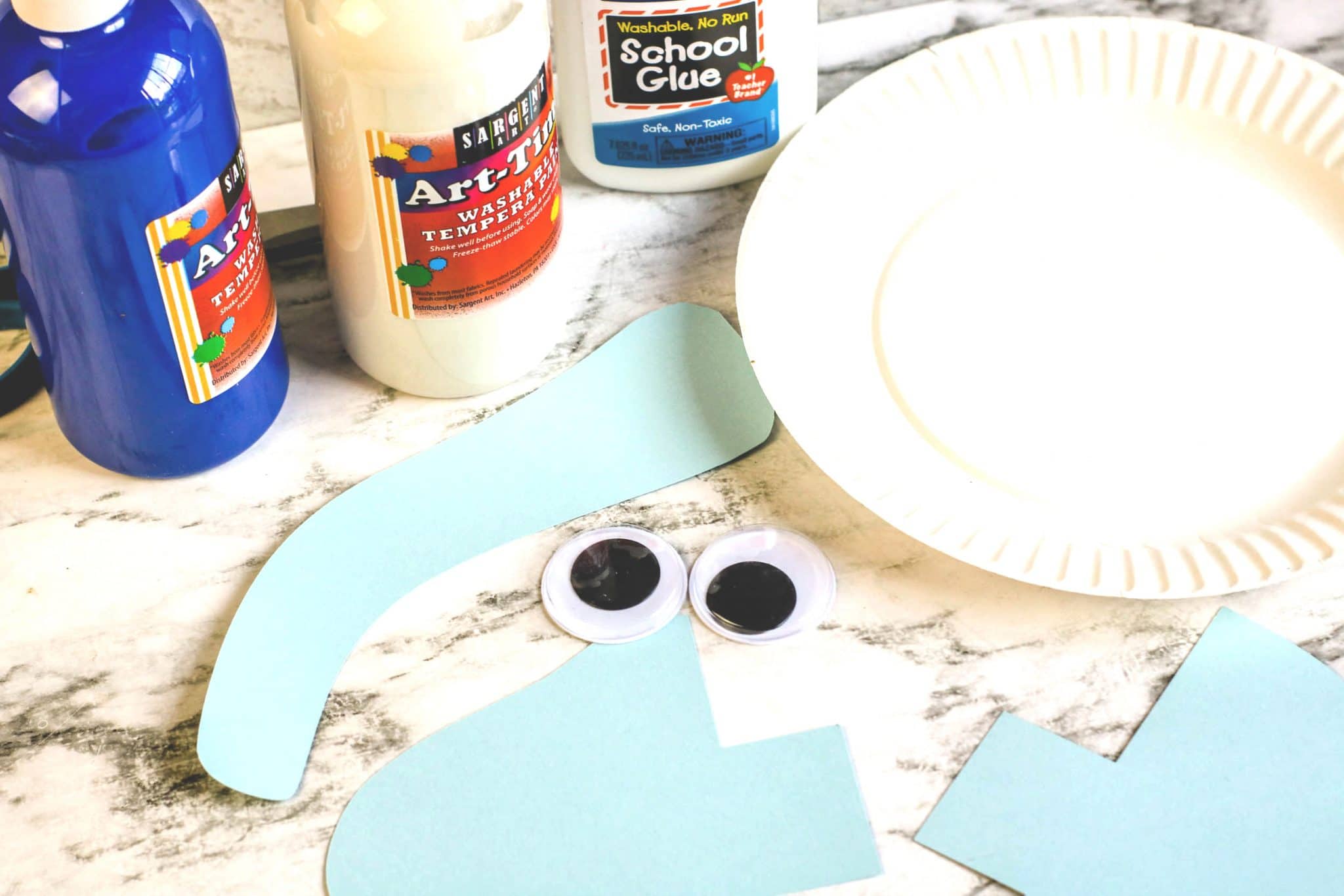 Elephant Paper Plate Craft