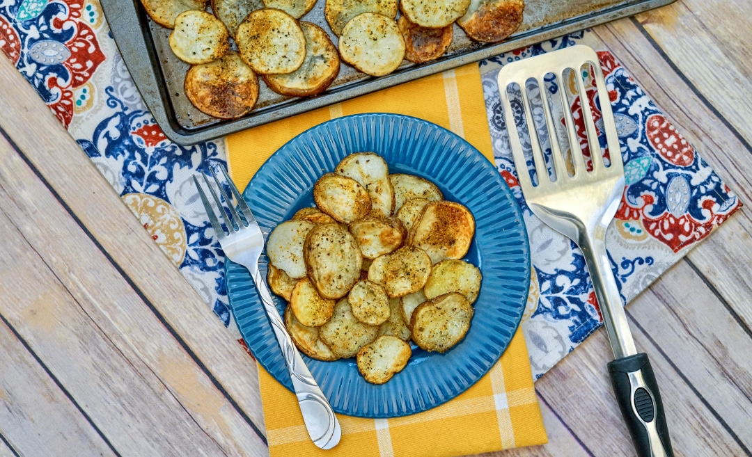 Sheet Pan Garlic Herb Potatoes