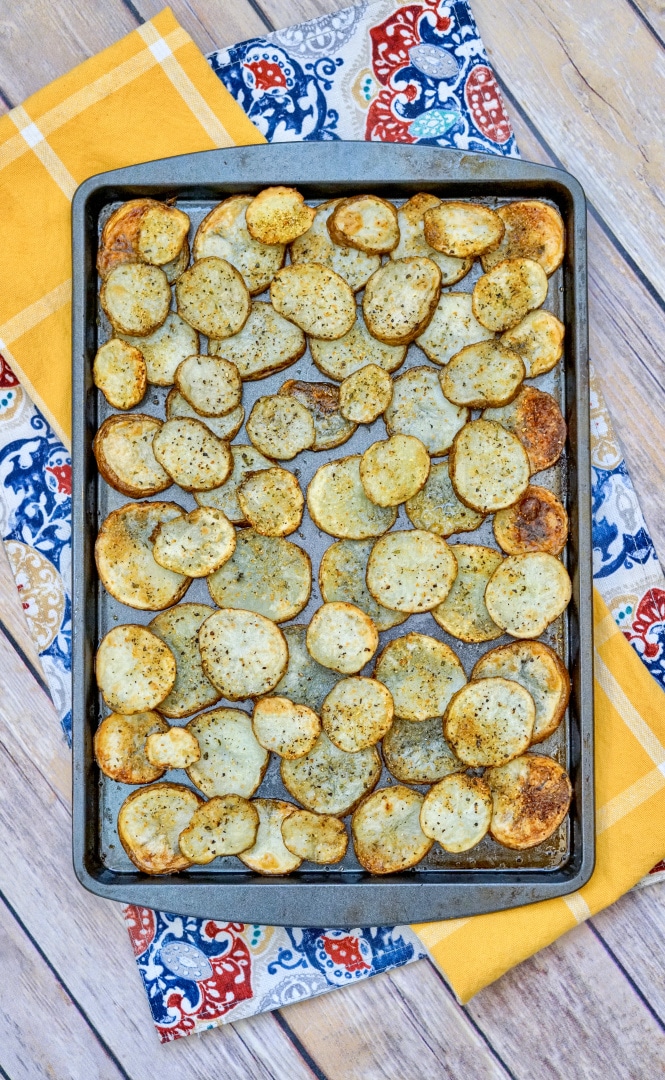 Sheet Pan Garlic Herb Potatoes