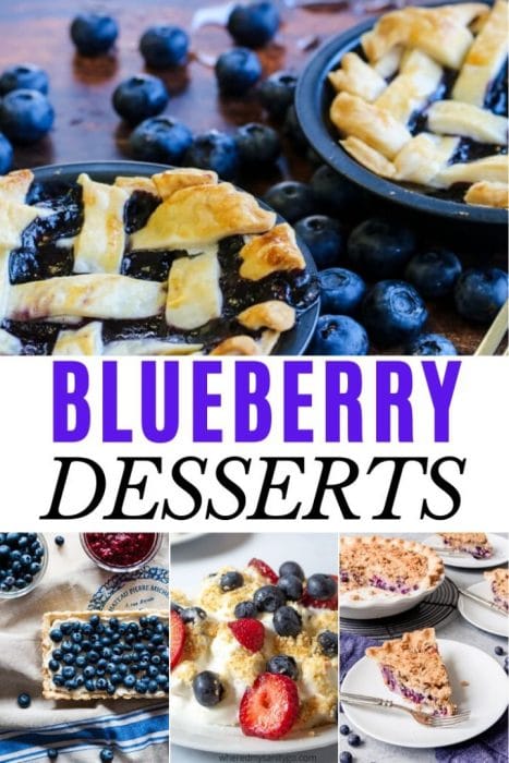 blueberry desserts