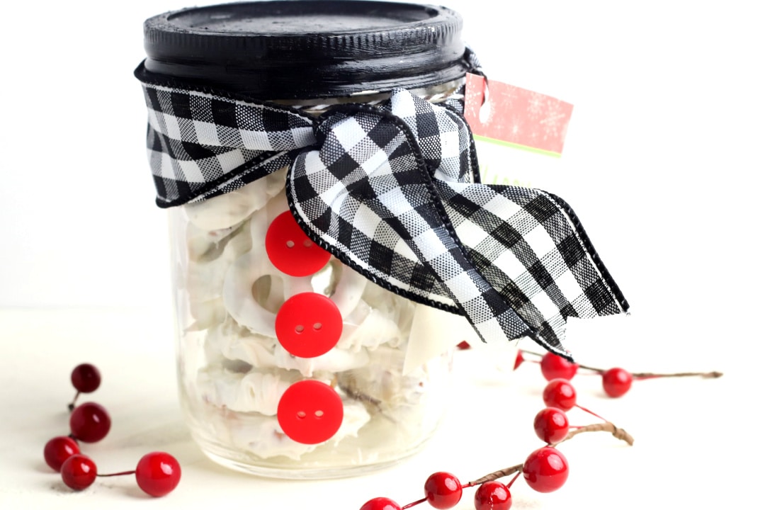 Snowman Mason Jar Gift