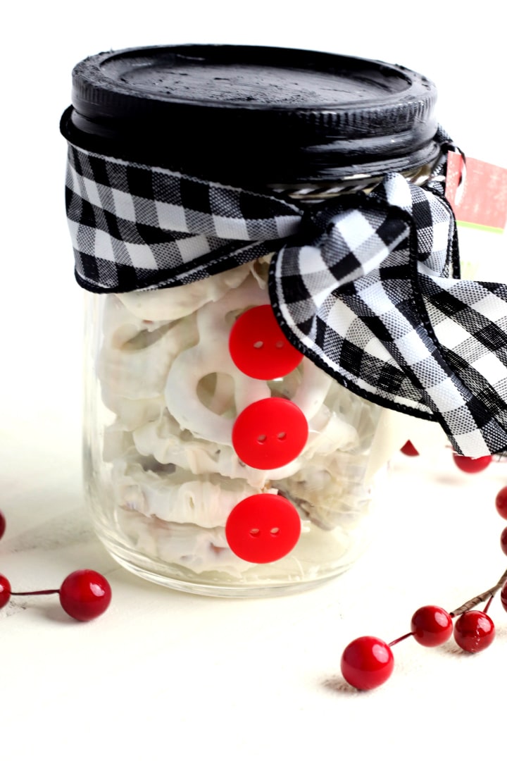 Snowman Mason Jar Gift