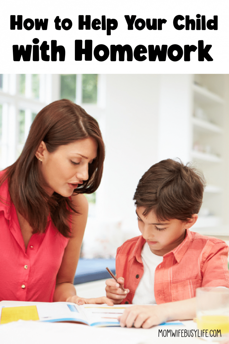 how to help a child with homework