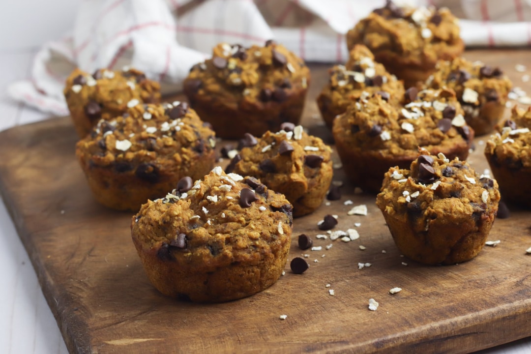 Pumpkin Oat Muffins