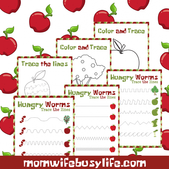 FREE printable Apple Activity Pack