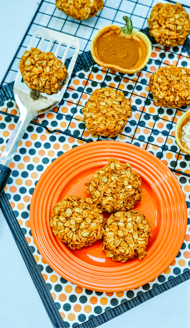 No-Bake Pumpkin Cookies