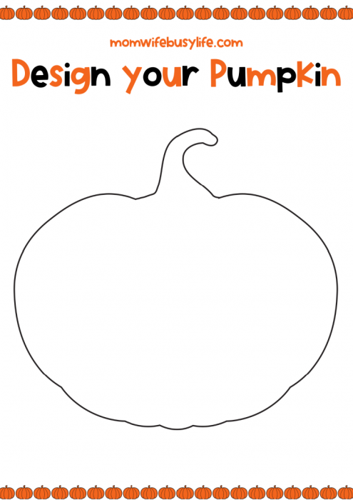 FREE Printable Pumpkin Activity Pack - Mom. Wife. Busy Life.