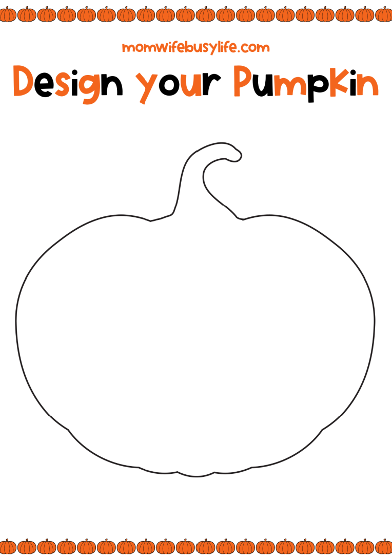 FREE Printable Pumpkin Activity Pack Mom. Wife. Busy Life.