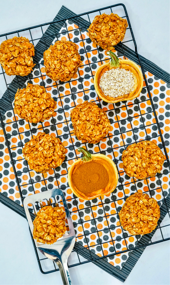 No-Bake Pumpkin Cookies